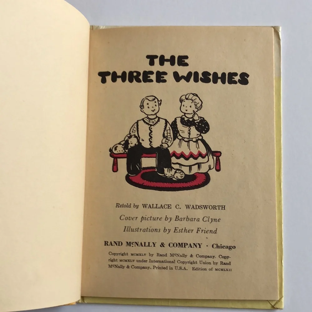ELF BOOKS Rand McNally Junior Elf Books retro childrens books Vintage